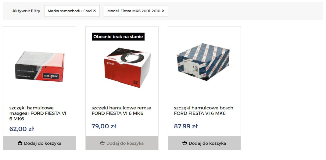 Amazzing Filter - zapisane filtry