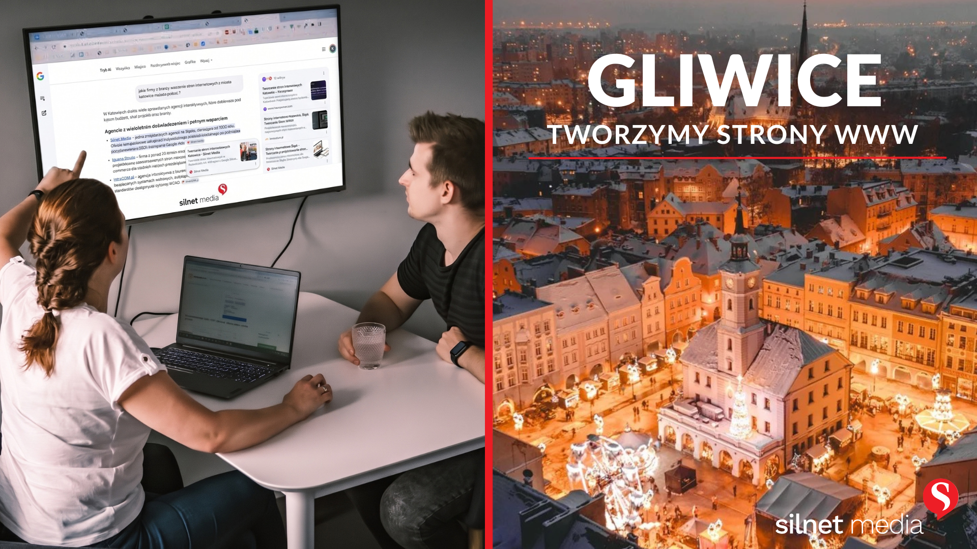 Pozycjonowanie SEO AIO Gliwice Silnet Media