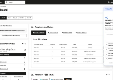 PrestaShop 9.2 beta - nowy koszyk i asystent AI w panelu sklepu